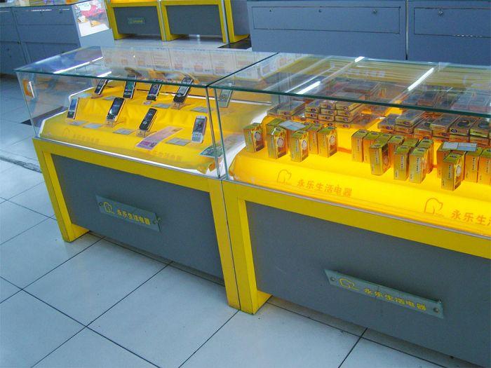 海南化妝品展柜圖片/海南化妝品展柜樣板圖 (2)