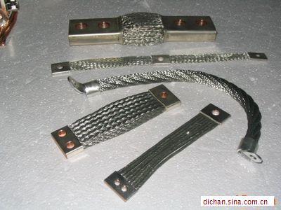 供應(yīng)廣東銅編織帶/紫銅管冷壓銅軟連接