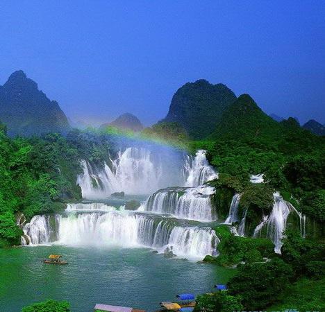 2013清明節(jié)廣西德天大瀑布旅游通靈大峽谷北海銀灘五天自助游