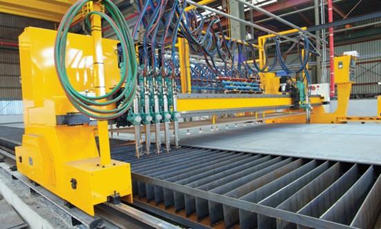 火焰直裁條切割機圖片