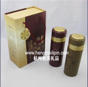 杭州紫砂保溫杯不銹鋼保溫杯定制圖片