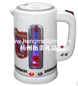 杭州衡美禮品陶瓷電熱水壺不銹鋼電熱水壺電熱水壺套裝定做定制團(tuán)購陶