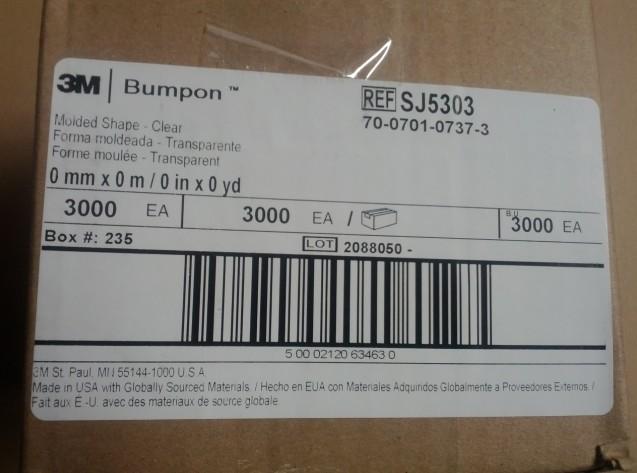 供應(yīng)3MSJ5303透明腳墊