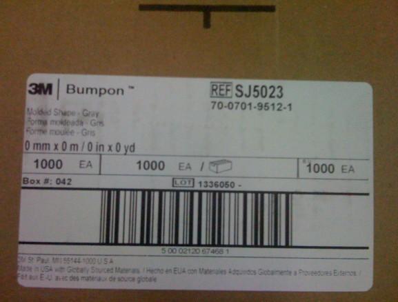 供應(yīng)3MSJ5023黑色灰色腳墊保護(hù)腳墊