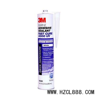 3M游艇密封膠快速固化4000UV白色圖片