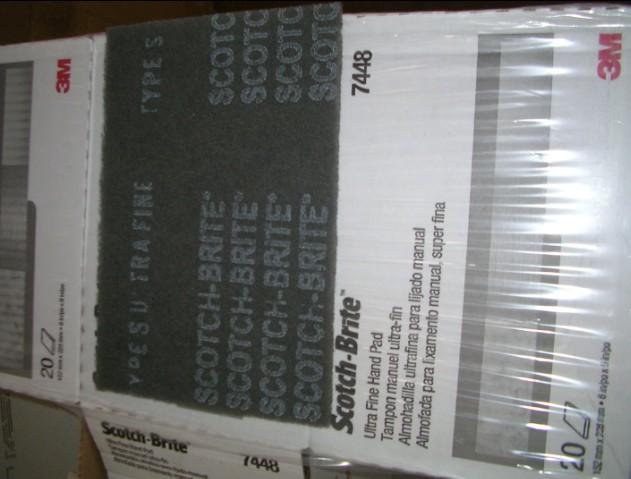 供應(yīng)3M7448灰色百潔布