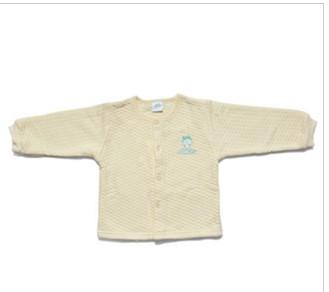 嬰兒秋冬裝純棉前全開扣內(nèi)衣秋衣圖片