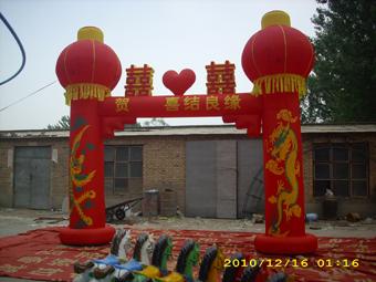 保定氣模生產(chǎn)廠家 保定供應(yīng)商 婚慶氣模龍鳳燈籠柱