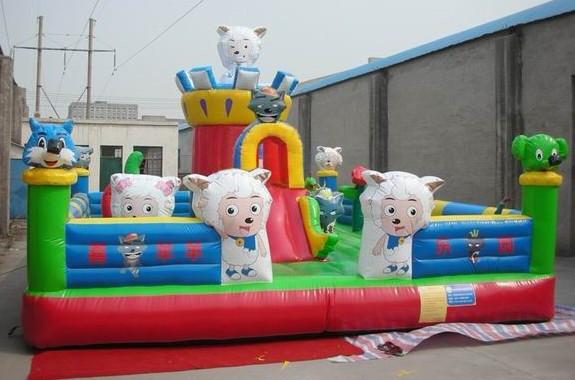 供應(yīng)兒童充氣城堡兒童樂園充氣滑梯跳床