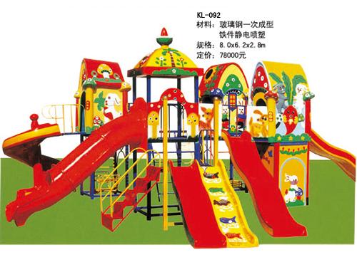 石家莊新樂(lè)縣組合滑梯玻璃鋼滑梯圖片