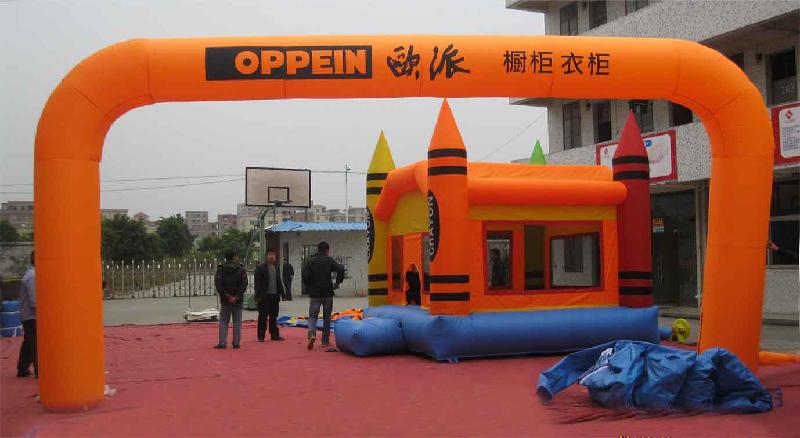 全优能气模供应品牌企业用充气拱门