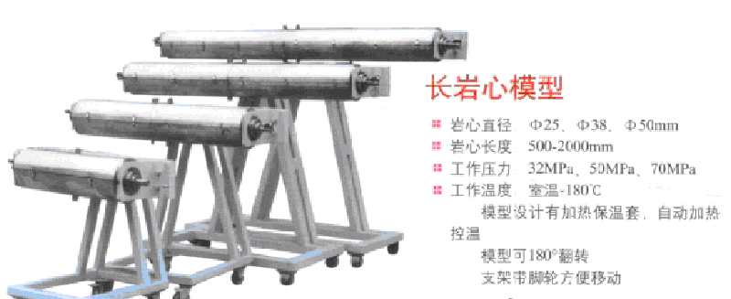 長(zhǎng)巖心模型