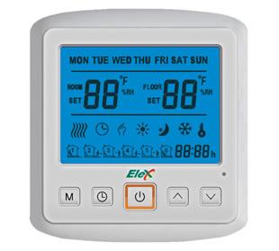 供應(yīng)河南億林R208觸摸屏采暖溫控器