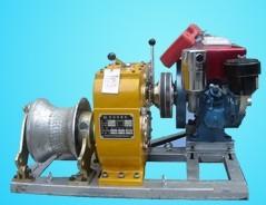 電纜放線架放線滑輪放線車機動絞磨圖片