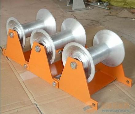 供應(yīng)平地直跑朝天三輪轉(zhuǎn)角電纜滑車廠家