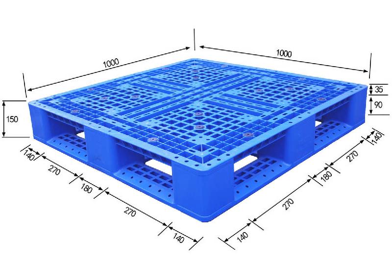 供應信陽塑料托盤規(guī)格/塑料托盤供應商/優(yōu)質田字網格塑料托盤