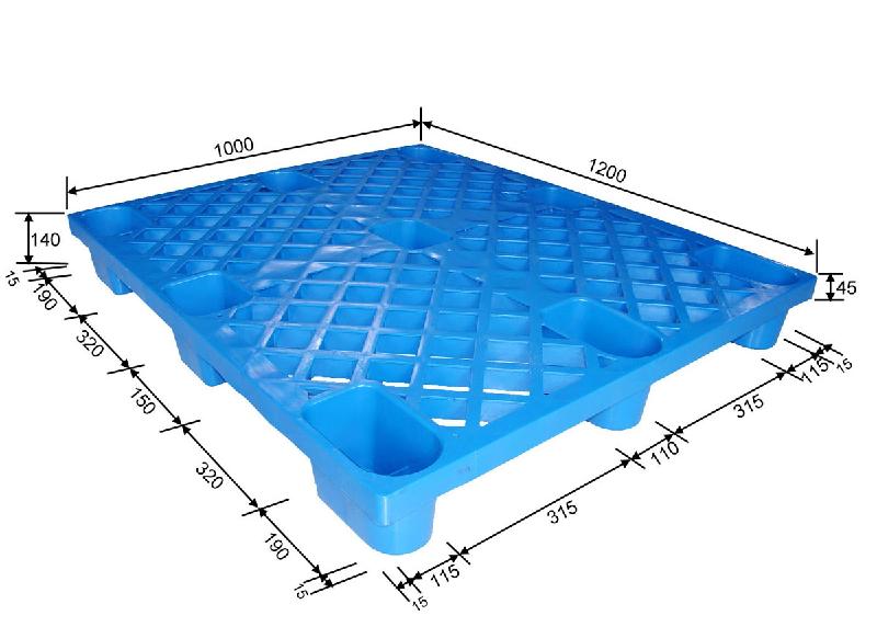 供應(yīng)叉車*塑料托盤 馳豐九腳網(wǎng)格1210