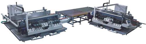 ZM-型-L型玻璃直線雙邊磨邊機(jī)生產(chǎn)線