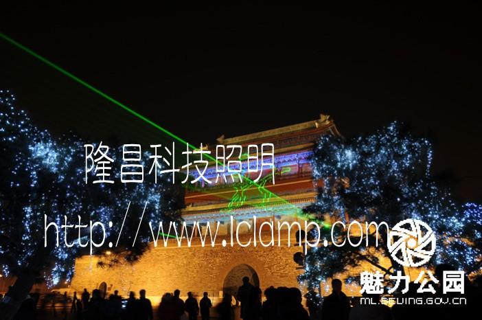 多束綠激光圖片