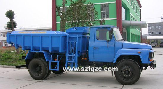 東風尖頭污泥垃圾車圖片