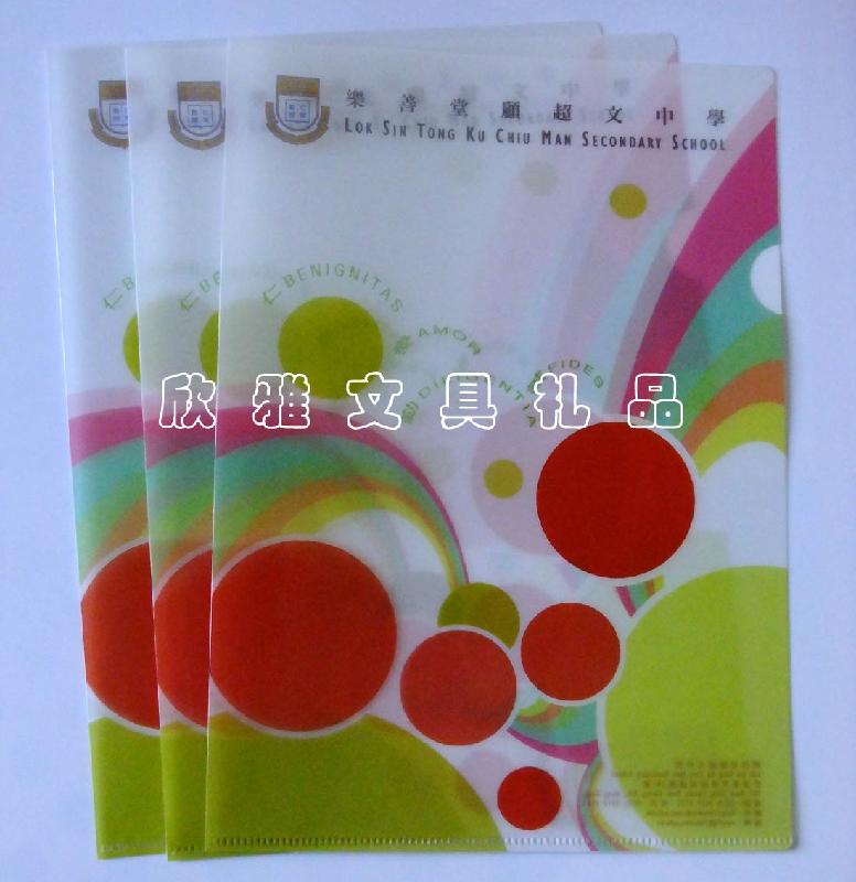 供應專業(yè)生產定制L型文件夾