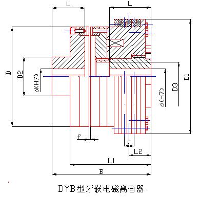 供應(yīng)DYB-4000型牙嵌式電磁離合器