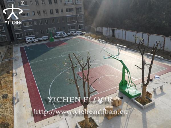供應室外網(wǎng)球場地懸浮地板（高耐磨,結(jié)構(gòu)性緩沖,自排水）--翼辰
