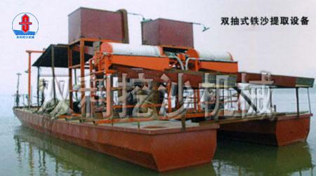 抽沙吸鐵船