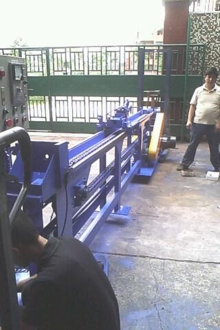深圳廠家供應拉管拉花機，直紋、網紋、扭紋冷拉成型設備