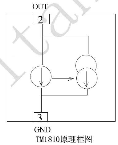 原厂12V模组TM1810恒流IC图片