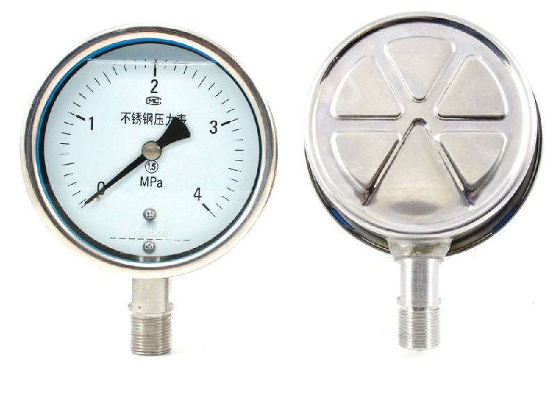 不銹鋼壓力表圖片