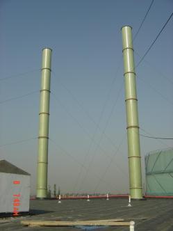 供應(yīng)40米玻璃鋼煙囪