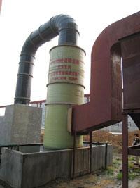 供應(yīng)ZTC-3基礎(chǔ)水池型玻璃鋼除塵器