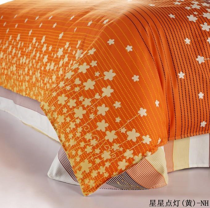 供應(yīng)囍家紡全棉斜紋四件套星星點(diǎn)燈