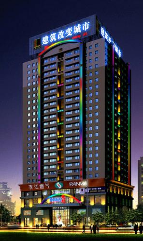 樓體LED亮化工程圖片