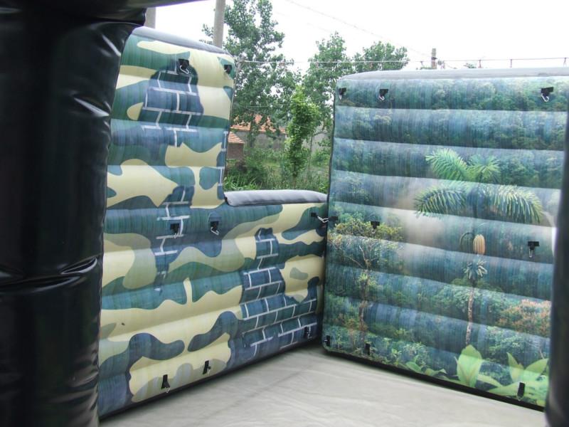 供應真人CS彩繪墻體，CS油桶，CS城堡