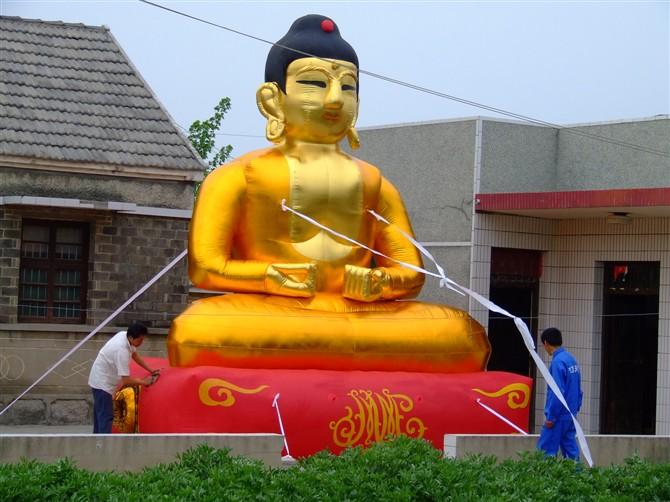 供應(yīng)充氣軟雕塑佛像氣模，仿真氣模生產(chǎn)，人物氣模制作，大型氣模直銷