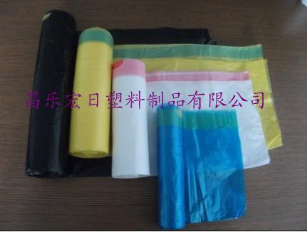 供應(yīng)穿繩垃圾袋HDPE穿繩垃圾袋EPI+HDPE穿繩垃圾袋連卷