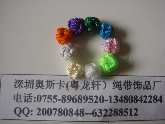 供應(yīng)手工帽子飾品配件尼龍繩編織帽 流蘇吊穗彩色帽 1CM大帽帶