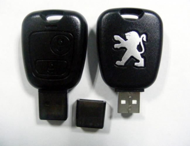 專業(yè)生產(chǎn)汽車4S店商務(wù)禮品 奔馳鑰匙U盤