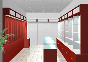 木質(zhì)展柜圖片/木質(zhì)展柜樣板圖 (3)