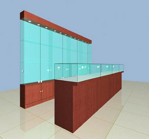 供應(yīng)北京東方勝豪木質(zhì)展柜