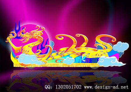 供應(yīng)節(jié)日旅游彩車春節(jié)花車巡游中秋彩車