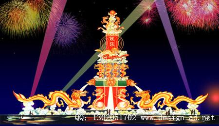 供應廣西彩車南寧花車廣西彩燈南寧燈會