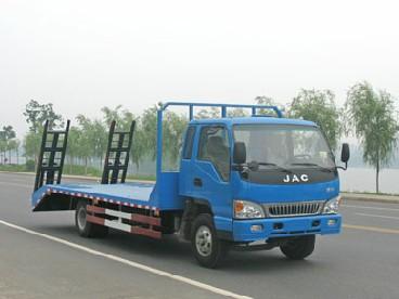 江淮9噸挖機(jī)平板運(yùn)出車(chē)圖片
