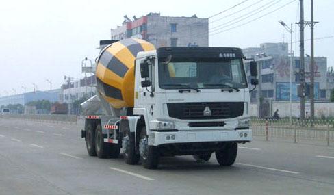 斯太爾8-10立方水泥攪拌車廠家圖片