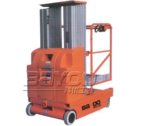 自行式高空作業(yè)桅柱式高空平臺車自行走高空作業(yè)平臺