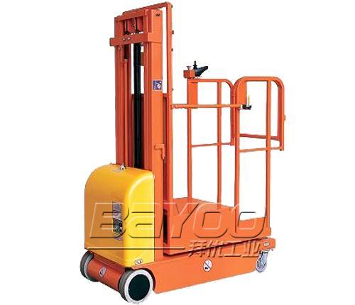 供應(yīng)BAYOO全電動取貨車高空取料機