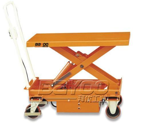 供應(yīng)BAYOO電動(dòng)升降平臺(tái)車(chē)輸送臺(tái)