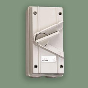 供應(yīng)1P/35A隔離開關(guān)/35A 250V防水隔離開關(guān)盒